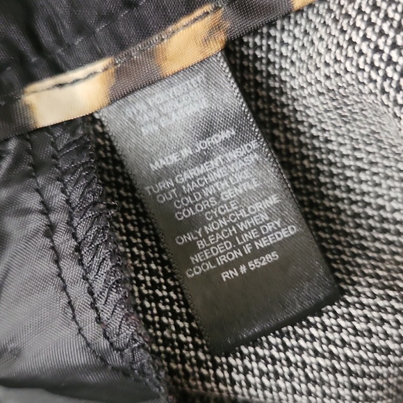 Express Editor Gray Trousers  Career Office Contemporary Minimalist 8 Dressy - Picture 10 of 11